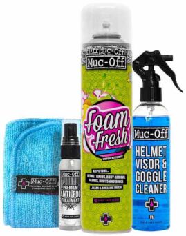 Zestaw do czyszczenia i zabezpieczenia kasku - MUC-OFF Helmet Care Kit