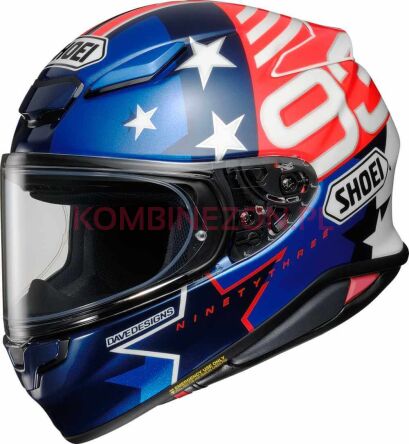 Kask SHOEI NXR2 MARQUEZ AMERICAN SPIRIT TC-10