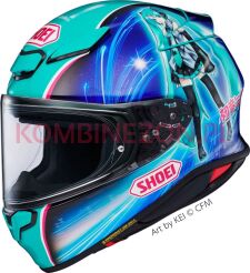 Kask SHOEI NXR2 HATSUNE MIKU TC-4