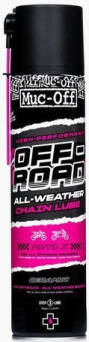 Smar offroad na zmienne warunki pogodowe, baza ceramiczna - 400ml - MUC-OFF Off-Road All-Weather Chain Lube